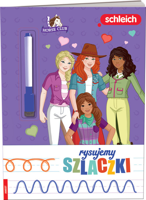okładka Horse Club. Rysujemy Szlaczki książka | zbiorowe Opracowanie