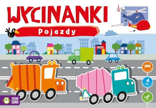 okładka Wycinanki Pojazdy książka