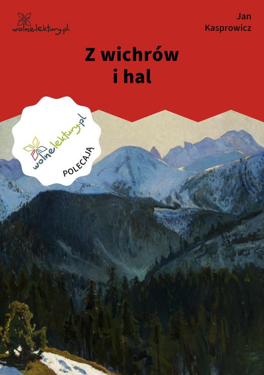 okładka Z wichrów i hal ebook | epub, mobi | Jan Kasprowicz