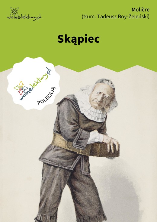 okładka Skąpiec ebook | epub, mobi | Molier (Molière)