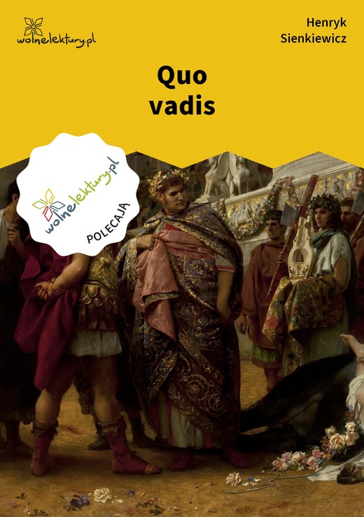 okładka Quo vadis ebook | epub, mobi | Henryk Sienkiewicz