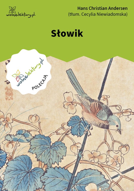 okładka Słowik ebook | epub, mobi | Hans Christian Andersen