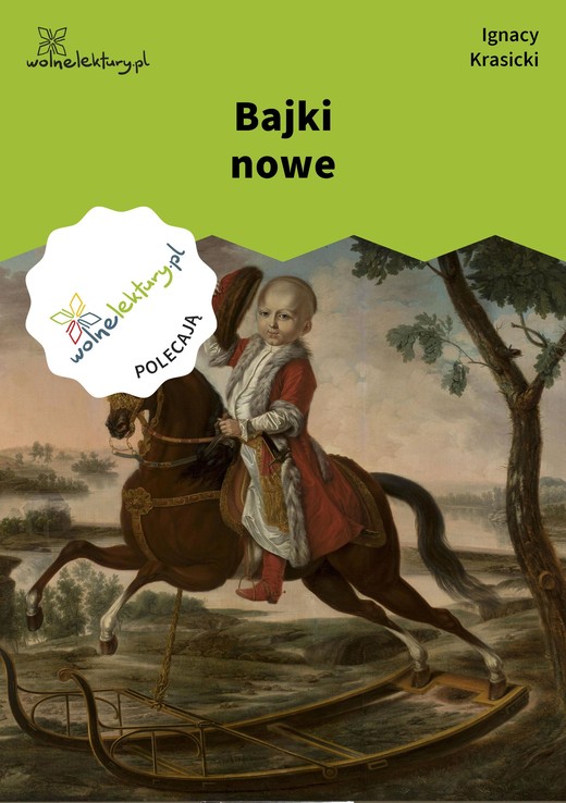 okładka Bajki nowe ebook | epub, mobi | Ignacy Krasicki