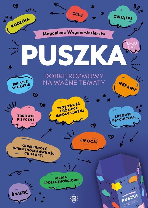 okładka Puszka Dobre rozmowy na ważne tematy książka | Magdalena Wegner-Jezierska