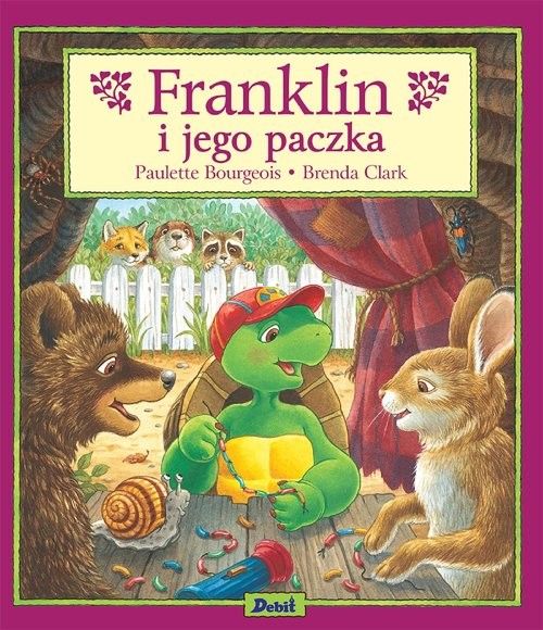 okładka Franklin i jego paczka książka | Paulette Bourgeois