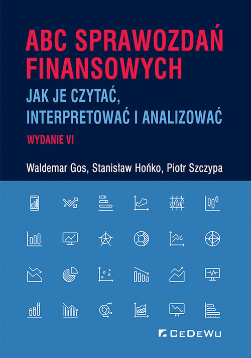 okładka ABC SPRAWOZDAŃ FINANSOWYCH (wyd. 6) Jak je czytać, interpretować i analizować książka | Waldemar Gos, Staniaław Hońko, Piotr Szczypa