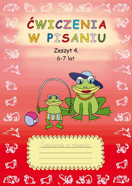 okładka Ćwiczenia w pisaniu. Zeszyt 4 6-7 lat ebook | pdf | Beata Guzowska