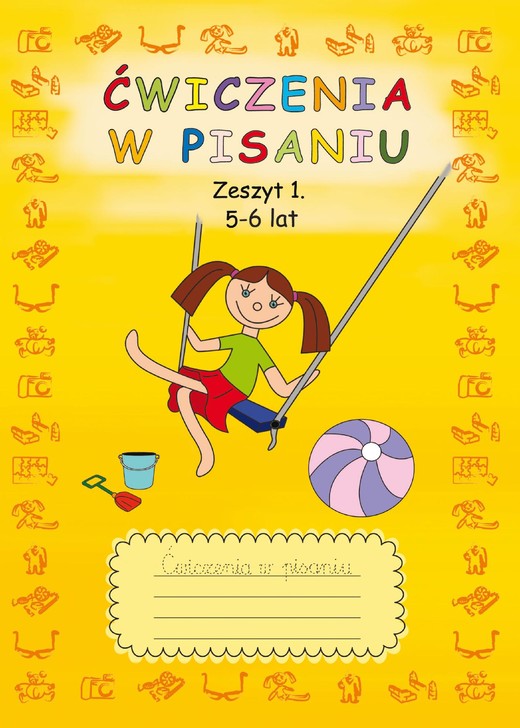 okładka Ćwiczenia w pisaniu. Zeszyt 1 5-6 lat ebook | pdf | Beata Guzowska