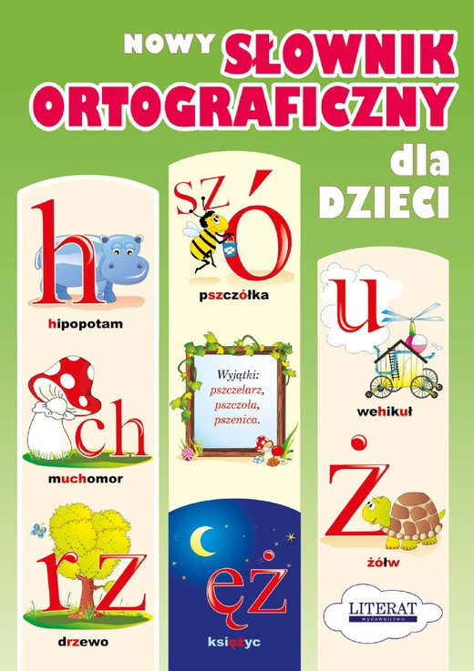 okładka Nowy słownik ortograficzny dla dzieci ebook | pdf | Małgorzata Korczyńska, Paulina Sikorska
