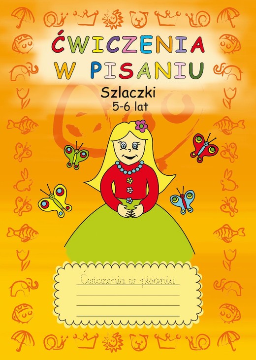 okładka Ćwiczenia w pisaniu. Szlaczki 5-6 lat ebook | pdf | Beata Guzowska