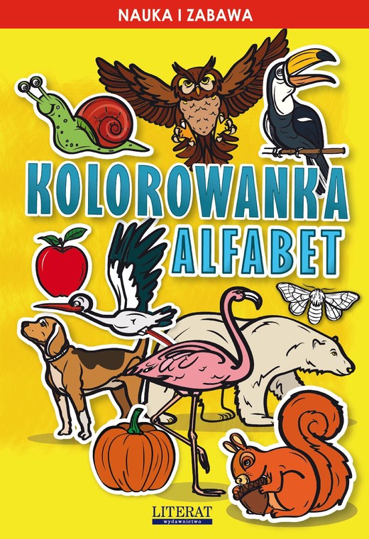 okładka Kolorowanka Alfabet ebook | pdf | Krzysztof Tonder