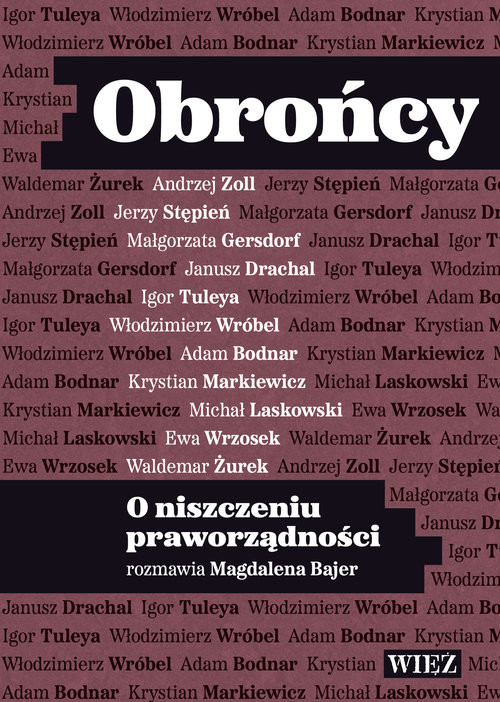 okładka Obrońcy książka | Bajer Magdalena