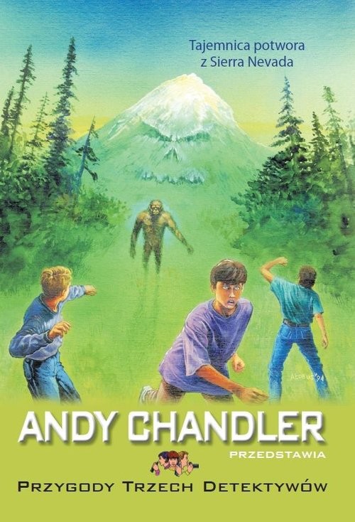 okładka Tajemnica potwora z Sierra Nevada Tom 19 książka | Andy Chandler