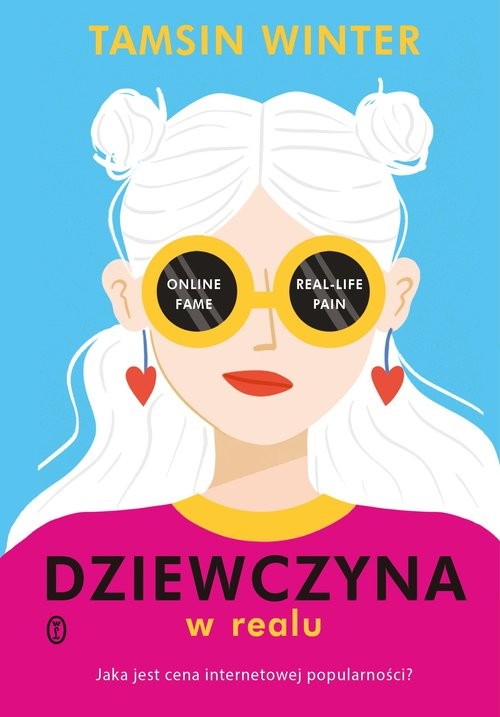 okładka Dziewczyna w realu książka | Tamsin Winter