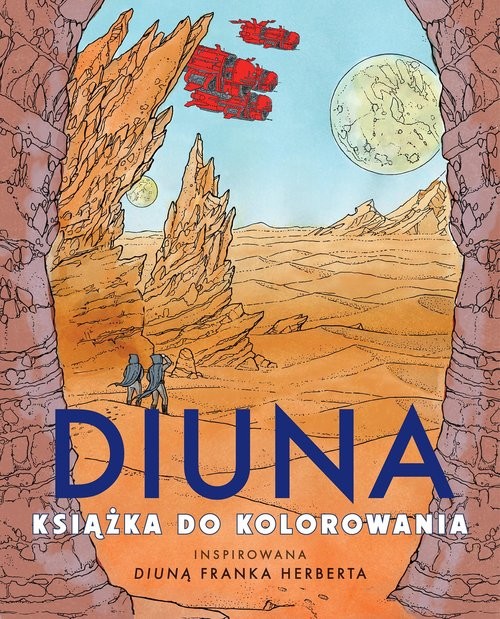 okładka Diuna. Książka do kolorowania książka | Frank Herbert, Tomislav Tomic