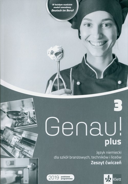 okładka Genau plus 3. Ćwiczenia + kod dostępu do podręcznika interaktywnego Szkoła ponadpodstawowa książka | Carla Tkadleckova, Petr Tlusty, Novakova Hana