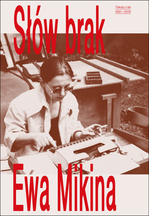 okładka Ewa Mikina Słów brak ebook | pdf | Ewa Mikina