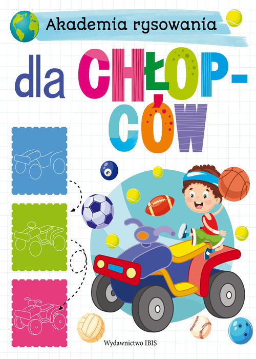 okładka Akademia rysowania. Dla chłopców książka