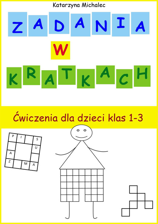 okładka Zadania w kratkach ebook | pdf | Katarzyna Michalec