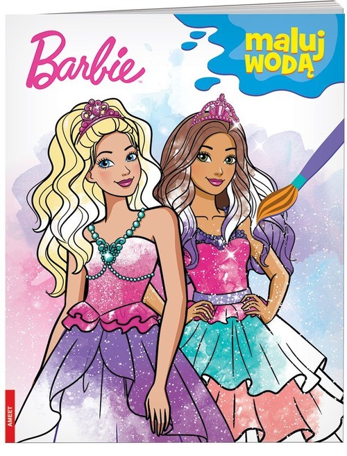 okładka Barbie Dreamtopia Maluj wodą książka
