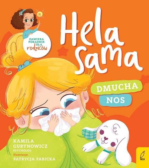 okładka Hela sama dmucha nos książka | Kamila Gurynowicz