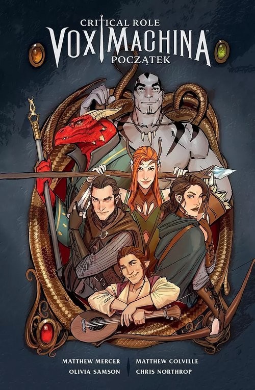 okładka Critical Role: Vox Machina Początek tom 1 książka | Samson Olivia