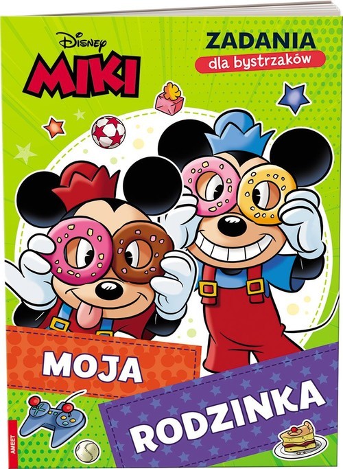 okładka Miki Zadania dla bystrzaków Moja rodzinka książka
