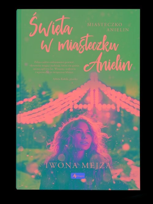 okładka Święta w miasteczku Anielin książka | Iwona Mejza