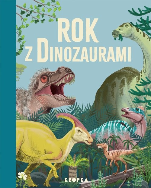 okładka Rok z dinozaurami książka | Miranda Smith