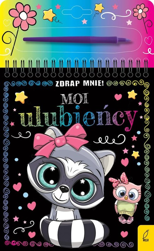 okładka Zdrap mnie! Moi ulubieńcy książka | Patrycja Wojtkowiak-Skóra