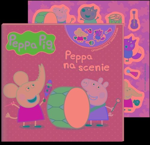 okładka Peppa Pig. Opowiadania z naklejkami cz. 10 książka | null null