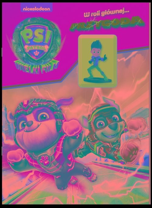 okładka Psi Patrol. Wielki film. W roli głównej przygoda książka | null null