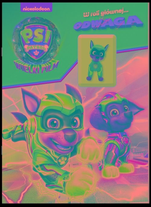 okładka Psi Patrol. Wielki film. W roli głównej odwaga. książka | null null