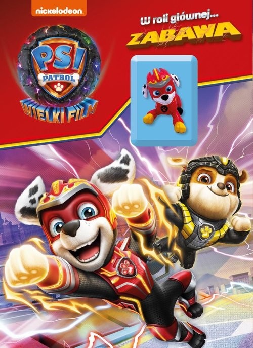 okładka Psi Patrol. Wielki film. W roli głównej zabawa książka | null null