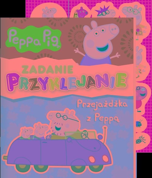okładka Peppa Pig. Zadanie Przyklejanie cz. 5 książka | null null
