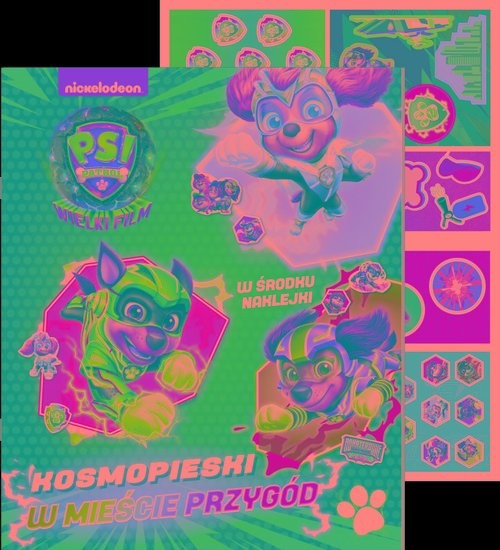 okładka Psi Patrol. Wielki film. Pieski , kamera , akcja. książka | null null