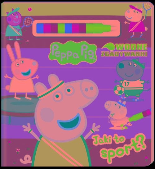okładka Peppa Pig. Wodne Zgadywanki cz. 3 książka | null null