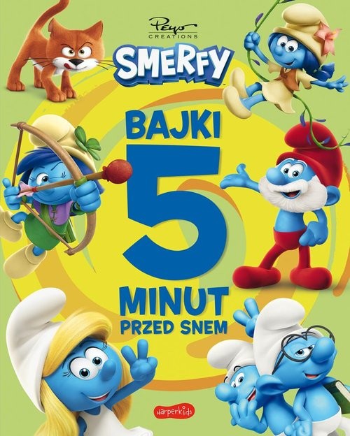 okładka Smerfy. Bajki 5 minut przed snem. Nowe przygody książka | null null