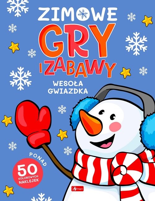 okładka Zimowe gry i zabawy Wesoła gwiazdka książka