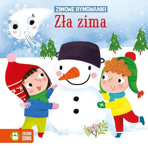 okładka Zimowe rymowanki Zła zima książka | null null