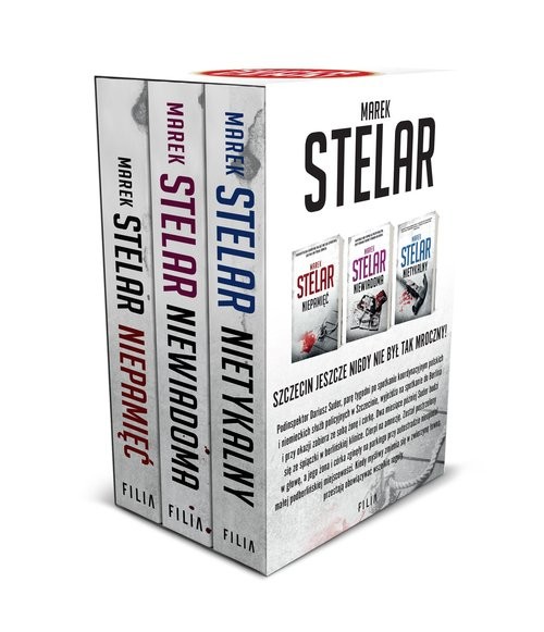 okładka Niepamięć / Niewiadoma / Nietykalny Pakiet książka | Marek Stelar