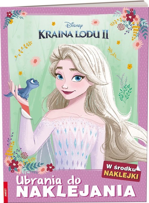 okładka Kraina Lodu II Ubrania do naklejania książka