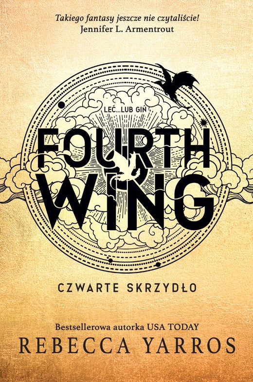 okładka Fourth Wing. Czwarte Skrzydło
 książka | Rebecca Yarros