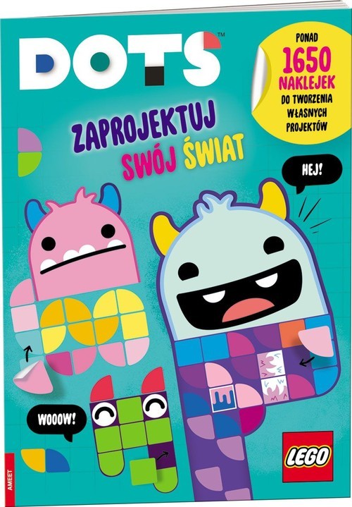 okładka Lego Dots Zaprojektuj swój świat książka