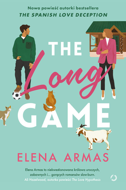 okładka The Long Game książka | Elena Armas