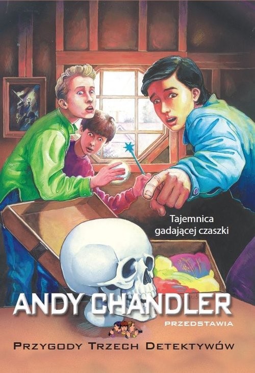 okładka Tajemnica gadającej czaszki Tom 10 książka | Andy Chandler