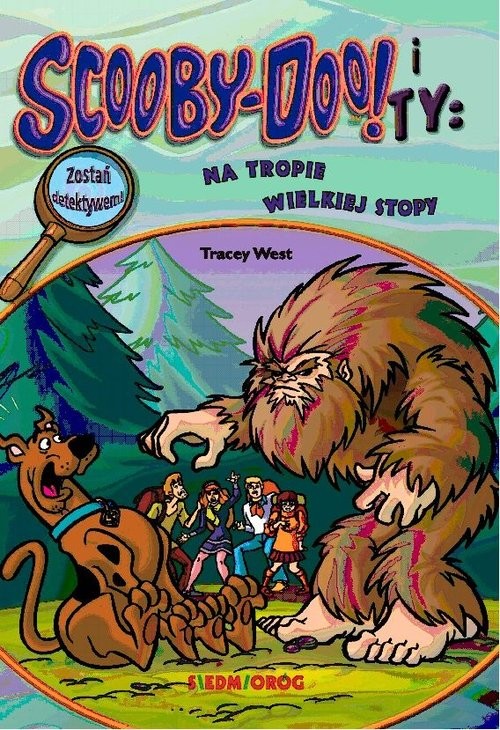 okładka Scooby-Doo! i Ty Na tropie Wielkiej Stopy Tom 1 książka | Tracey West