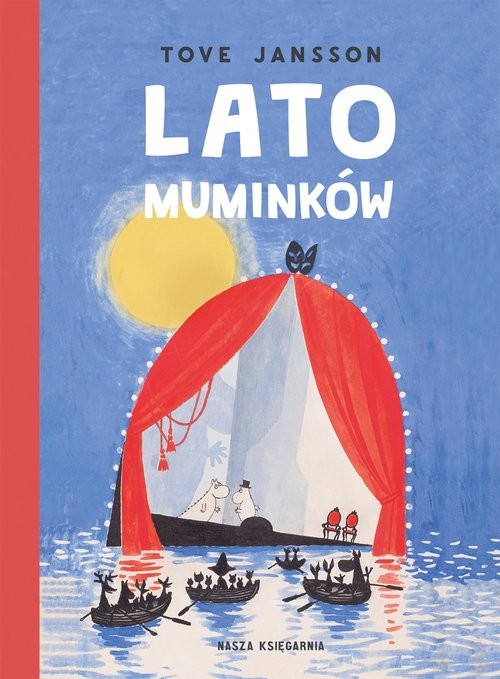 okładka Lato Muminków książka | Tove Jansson