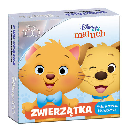 okładka Disney Maluch Zwierzątka Moja pierwsza biblioteczka. książka