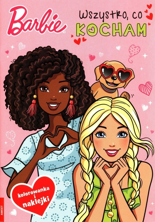 okładka Barbie Wszystko co kocham książka